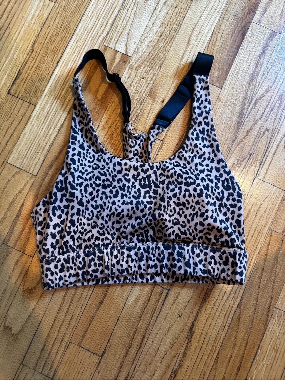 Leopard Print Sports Bra Allfenix Sz Sm